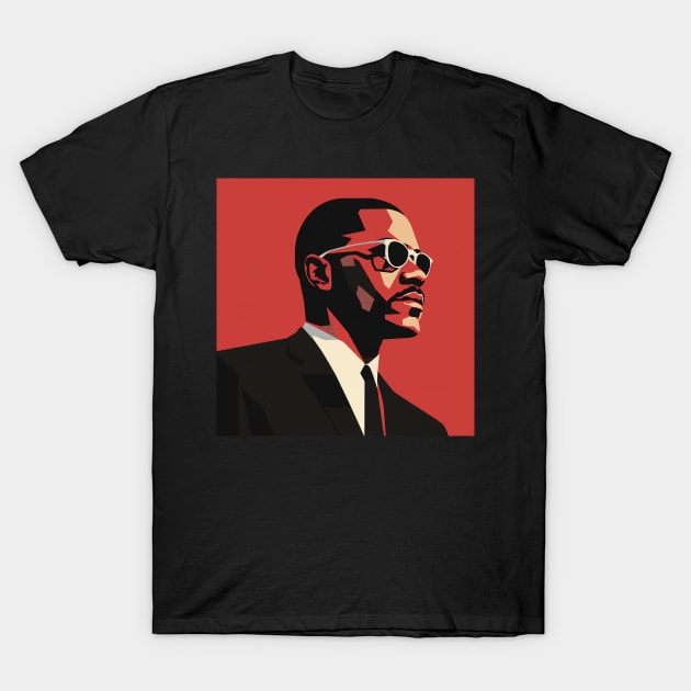 Malcolm X T-Shirt by ComicsFactory